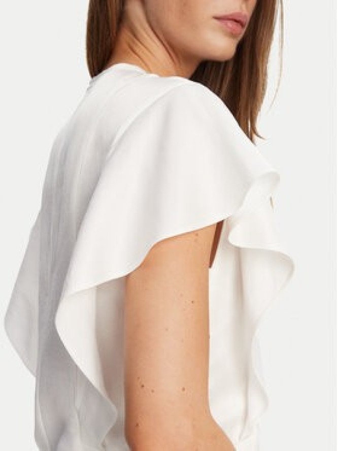 BOSS Bluzka Beliniara 50540635 Biały Regular Fit