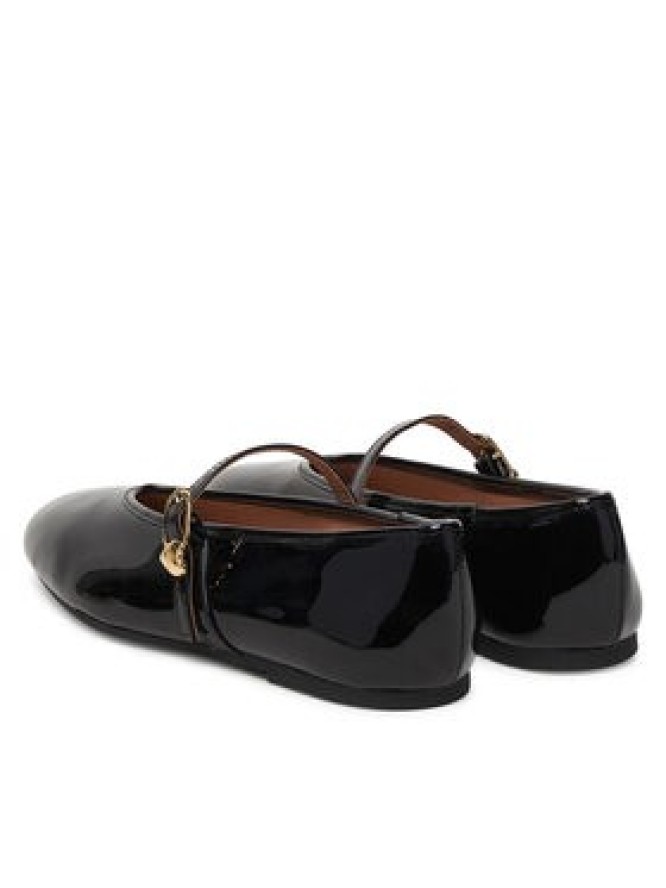 LOVE MOSCHINO Baleriny JA11101G1OIH0000 Czarny