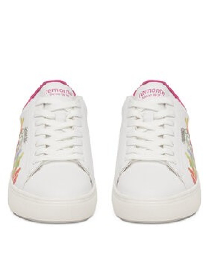 Remonte Sneakersy D2J00-82 Biały