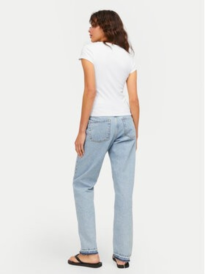 JJXX T-Shirt Hayden 12249361 Biały Slim Fit