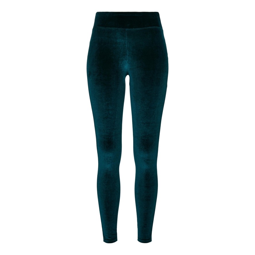 Damskie legginsy z wysoką talią Urban Classics velvet