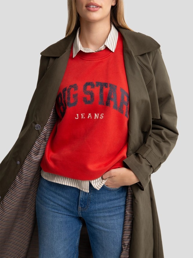 Płaszcz damski trencz khaki Sigreena 303