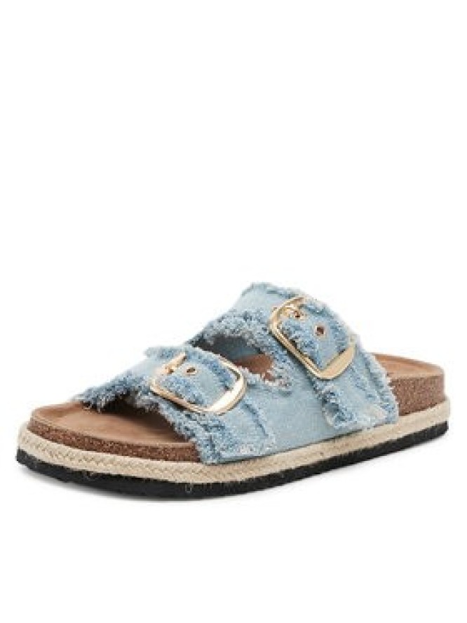 JENNY Klapki LB-P1628 Niebieski