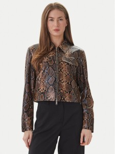 ONLY Kurtka z imitacji skóry Paris 15365492 Brązowy Regular Fit