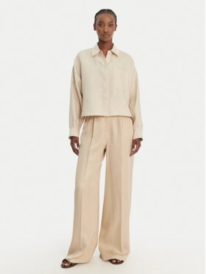 Weekend Max Mara Koszula Capo 2615041022 Beżowy Regular Fit