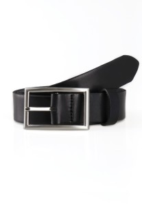 Czarny pasek skórzany damski A-PRIM