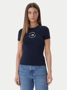 Tommy Jeans Komplet t-shirtów DW0DW23004 Kolorowy Slim Fit