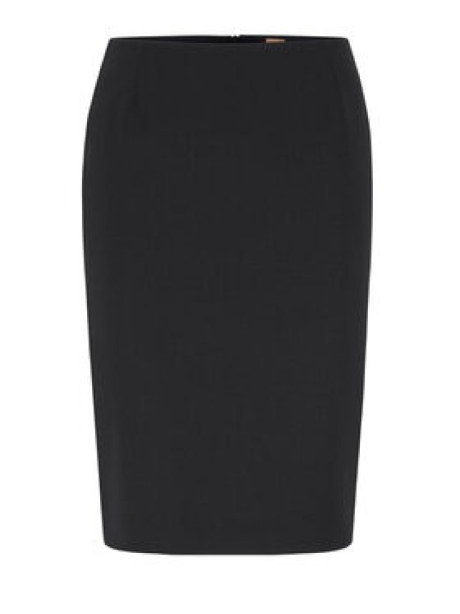 Boss Spódnica ołówkowa Vileah 50490036 Granatowy Slim Fit