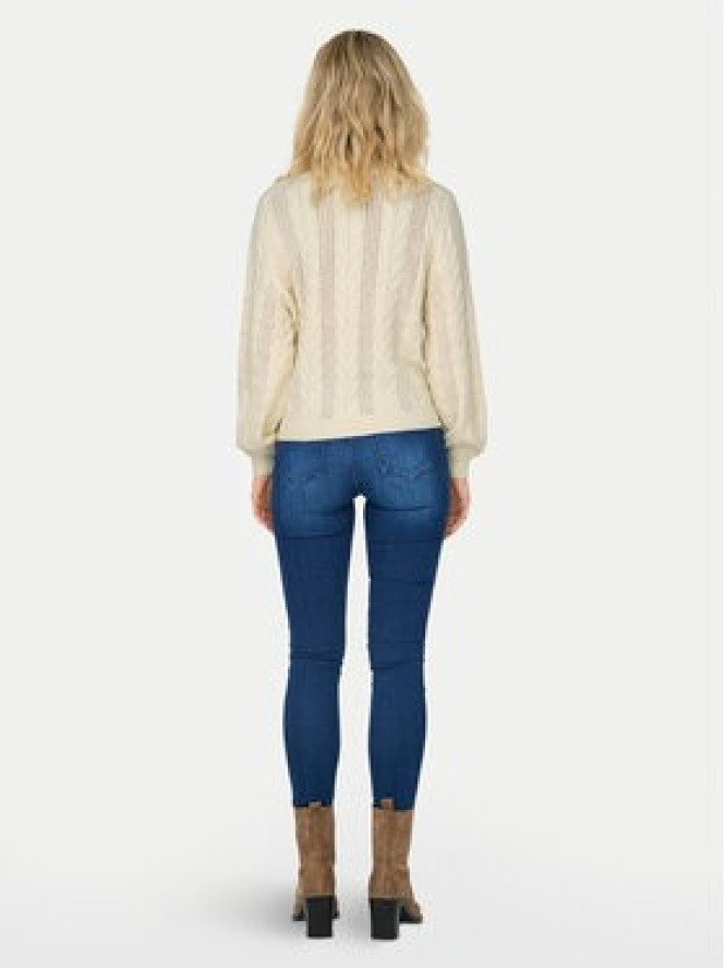 ONLY Sweter Rubina 15317515 Beżowy Regular Fit