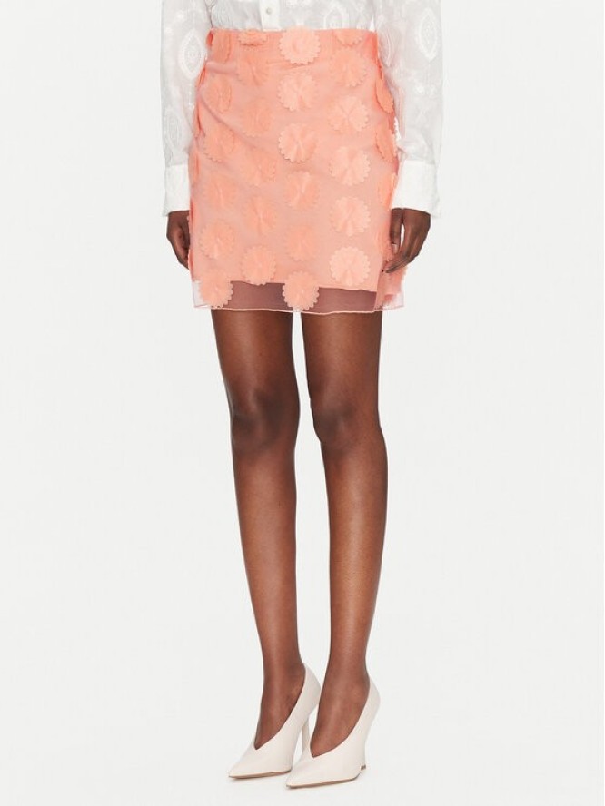 Bruuns Bazaar Spódnica mini Joannas BBW4545 Koralowy Regular Fit