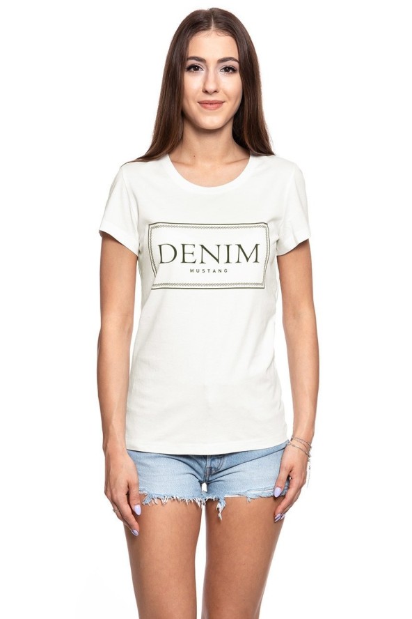 MUSTANG T SHIRT DAMSKI Alexia C Print 1009054 2020