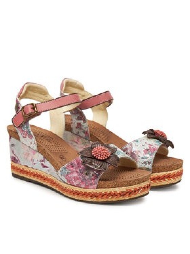 Laura Vita Espadryle Facyo 06 Kolorowy