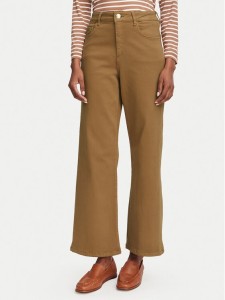 Marella Jeansy Fuxia 2625136061 Brązowy jasny Wide Leg