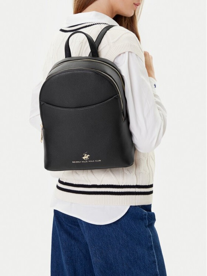Beverly Hills Polo Club Plecak C-BHPC-C-007-07 Czarny