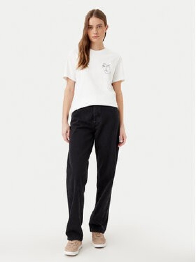 Vila T-Shirt Sybilla 14103247 Biały Regular Fit