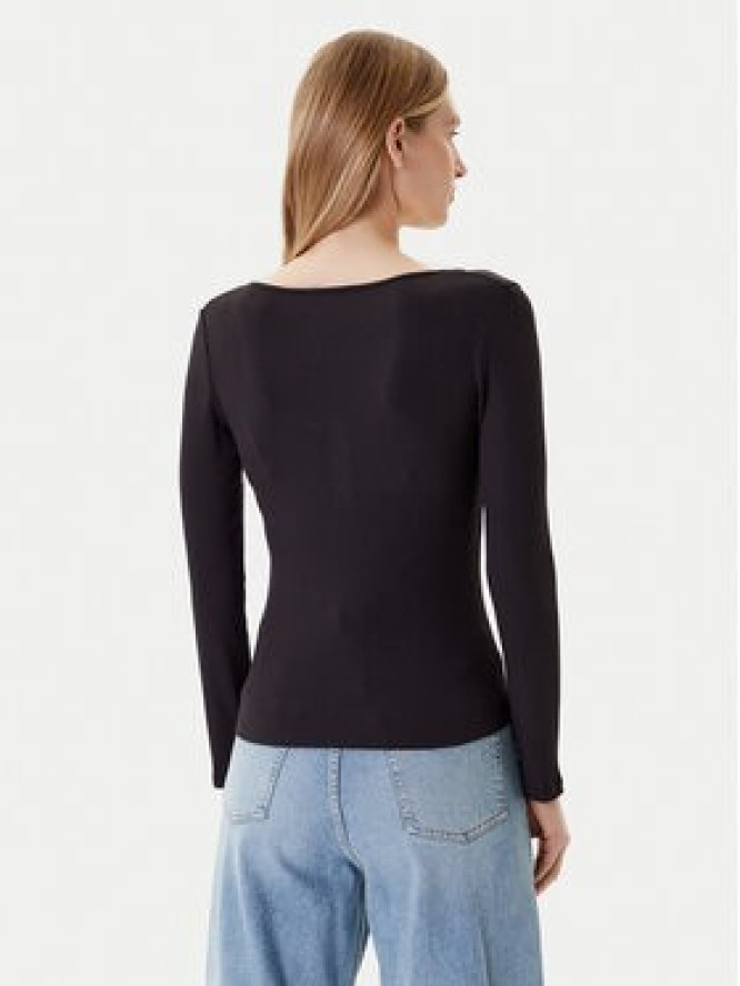 Guess Bluzka O5YI00 KCQ72 Czarny Regular Fit