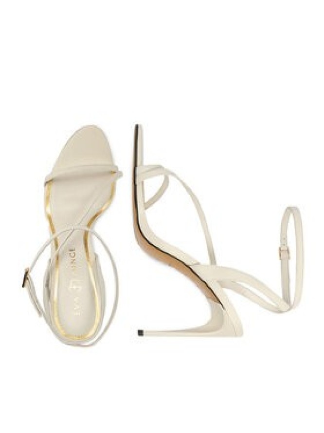 Eva Minge Sandały EO-TORI-LT2035-6 Biały