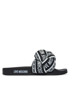 LOVE MOSCHINO Klapki JA28312G0OIW300A Czarny