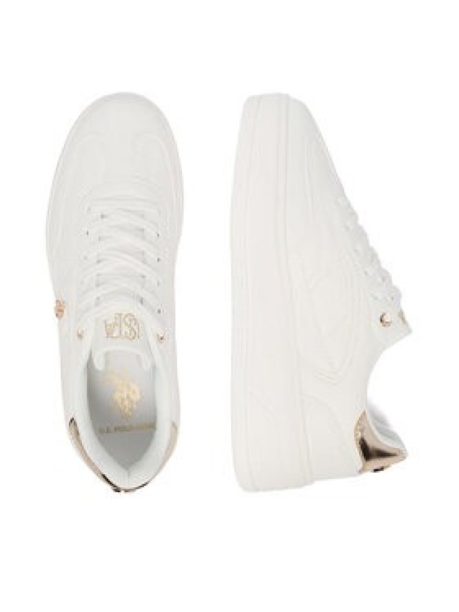 U.S. Polo Assn. Sneakersy EO-CASEY001W/GY1 Biały