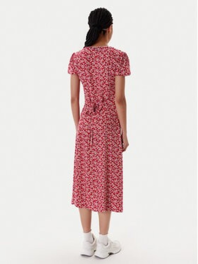 Tommy Jeans Sukienka codzienna DW0DW20884 Czerwony Regular Fit