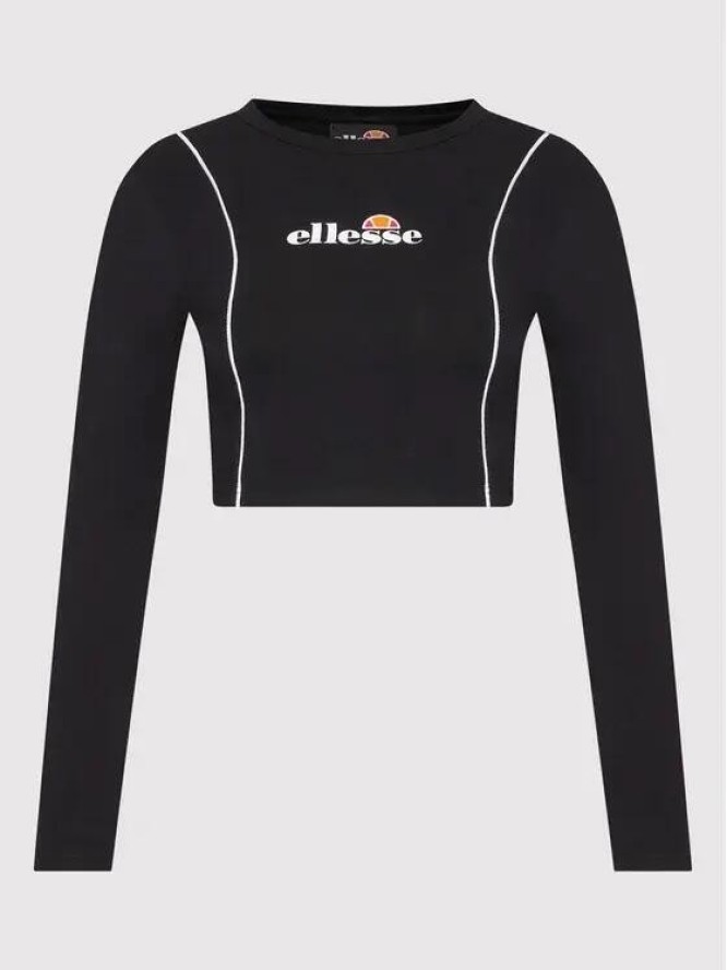 KOSZULKA DAMSKA Z DŁUGIM RĘKAWEM BLUZKA CROP ELLESSE