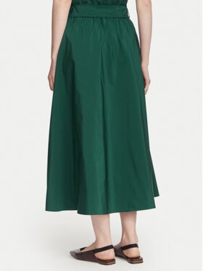 Weekend Max Mara Spódnica midi Alpaca 2625106041 Zielony ciemny Regular Fit