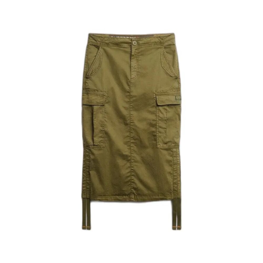 Spódnica cargo o długości midi dla kobiet Superdry