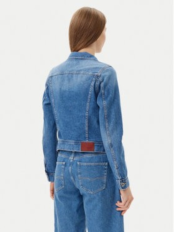 Pepe Jeans Kurtka jeansowa PL402430 Niebieski Slim Fit