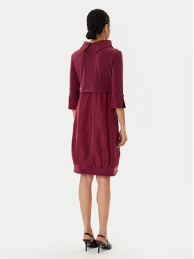 Joseph Ribkoff Sukienka codzienna 173444F25 Bordowy Regular Fit