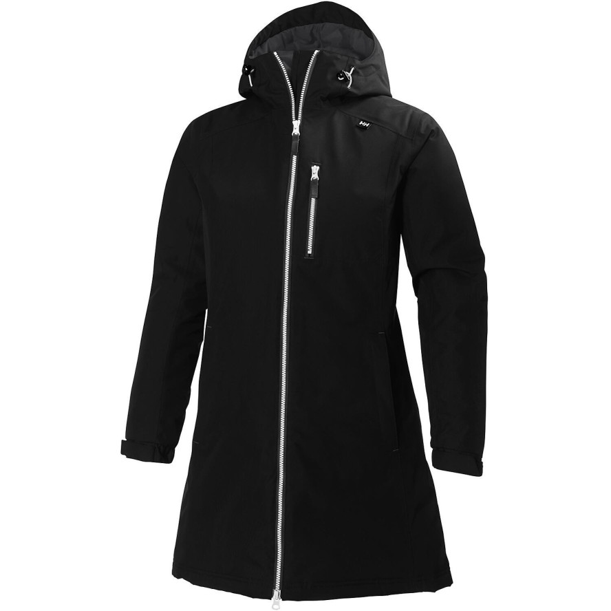 Damski długi płaszcz zimowy Helly Hansen Belfast