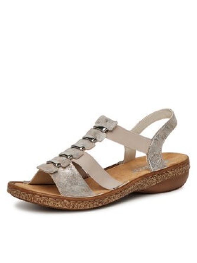 Rieker Sandały CEO-62850-90 Szary