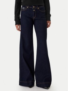 Versace Jeans Couture Jeansy 80HAB561 DW042L54 Granatowy Wide Leg