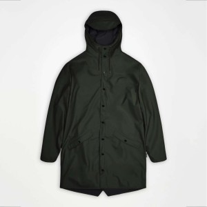 Kurtka RAINS 12020R LONG JACKET W3 Szary