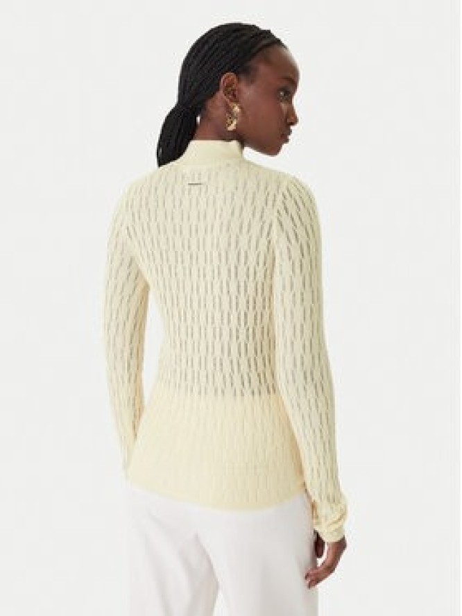 Patrizia Pepe Sweter 8K0368/K307-W409 Beżowy Regular Fit