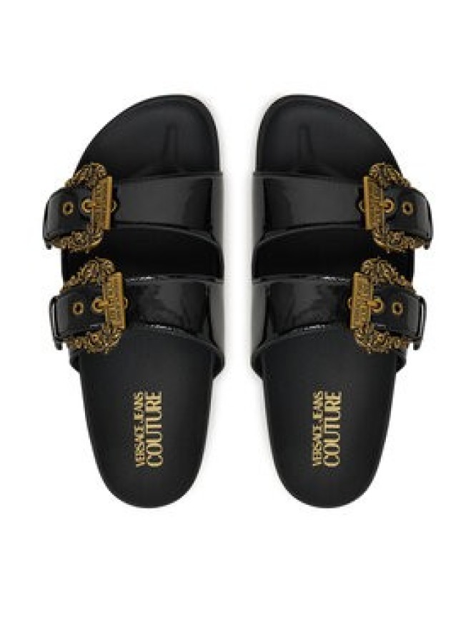 Versace Jeans Couture Klapki 80VA3SM1 ZS190 899 Czarny