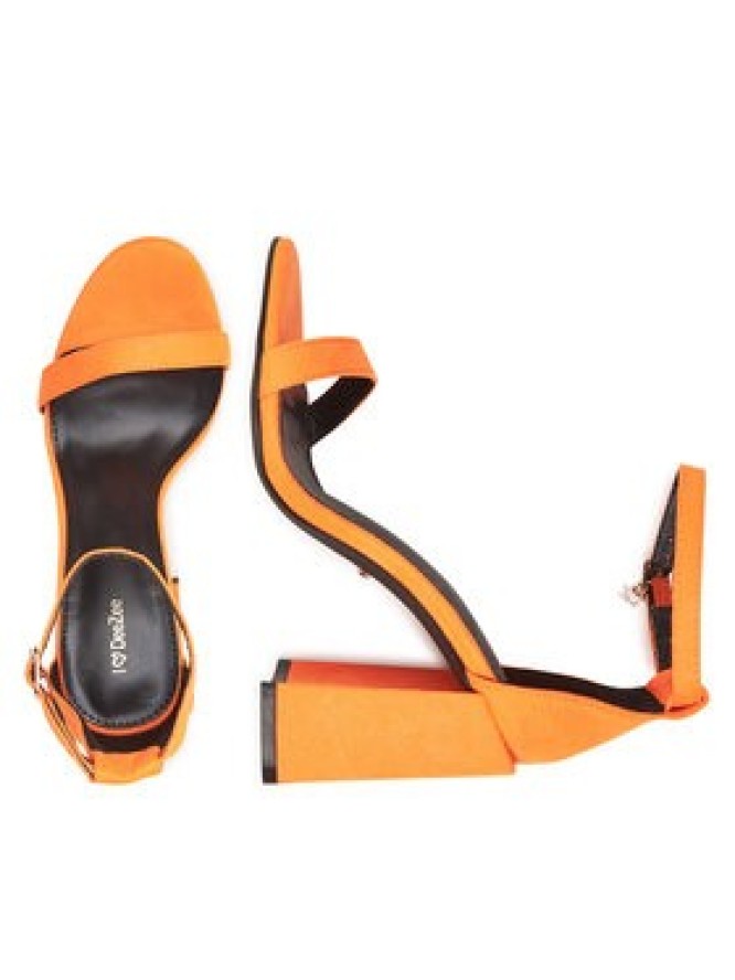 DeeZee Sandały 7026-5A Pomarańczowy