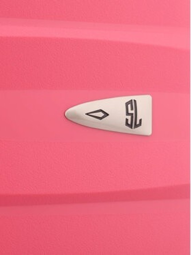 Semi Line Walizka średnia T5909-3 Różowy