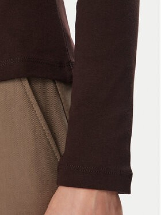 Tommy Hilfiger Bluzka Cody WW0WW47307 Brązowy ciemny Slim Fit
