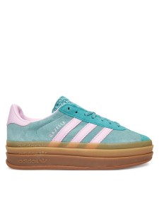 adidas Sneakersy Gazelle Bold JS3894 Turkusowy