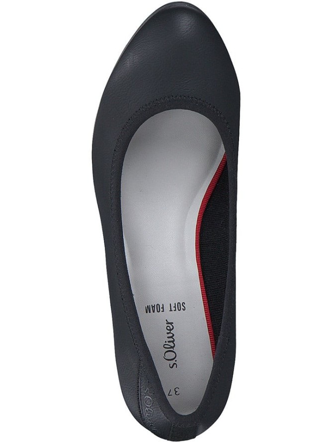 s.Oliver Czółenka w kolorze czarnym rozmiar: 41