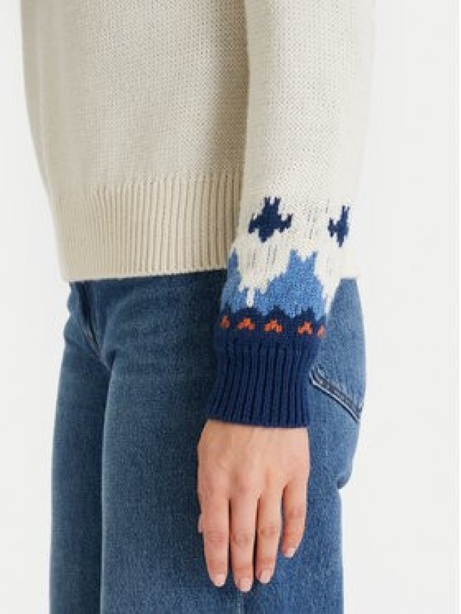 Napapijri Sweter D-Fiames NP0A892S Beżowy Regular Fit