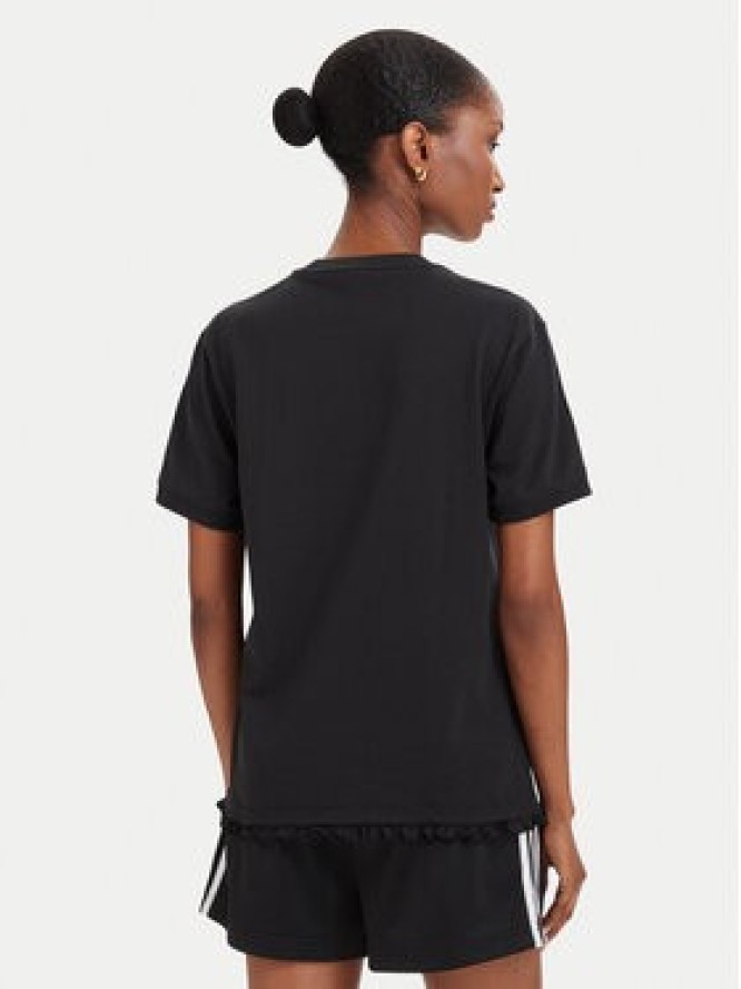 adidas T-Shirt Pleated 3S LG4313 Czarny Regular Fit