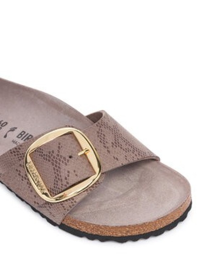 Birkenstock Klapki Madrid Big Buckle 1032935 Beżowy