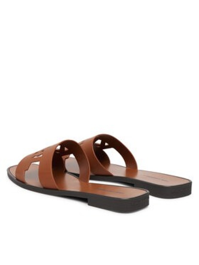 KARL LAGERFELD Klapki Skoot III KL80405C Brązowy