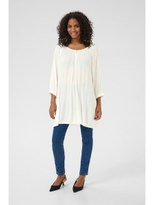 Kaffe Tunika w kolorze białym rozmiar: 40