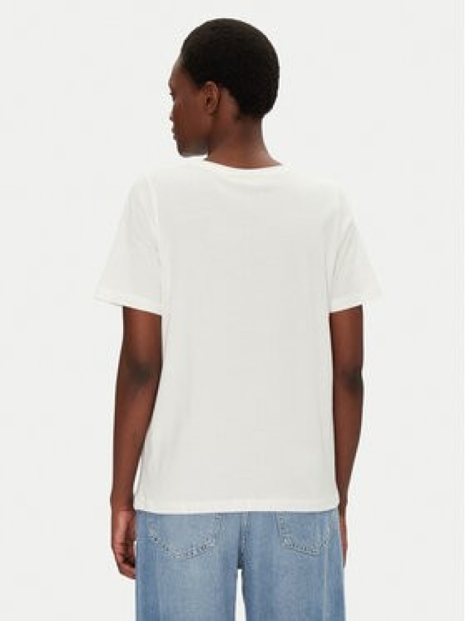 Fransa T-Shirt 20615334 Biały Regular Fit