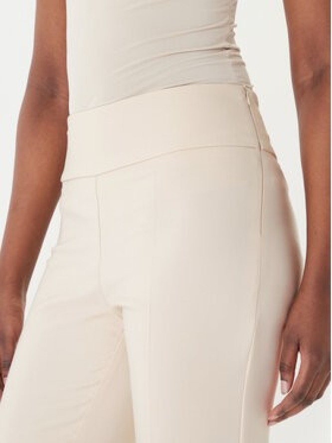 Rinascimento Spodnie materiałowe CFC0127876003 Beżowy Slim Fit