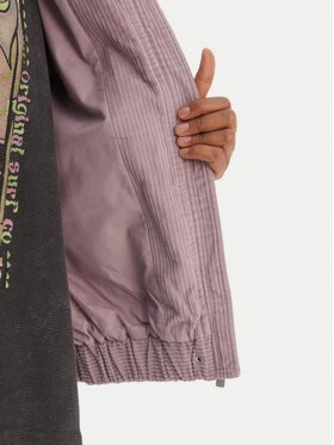 Roxy Kurtka przejściowa Slow Song II ERJJK03646 Fioletowy Relaxed Fit