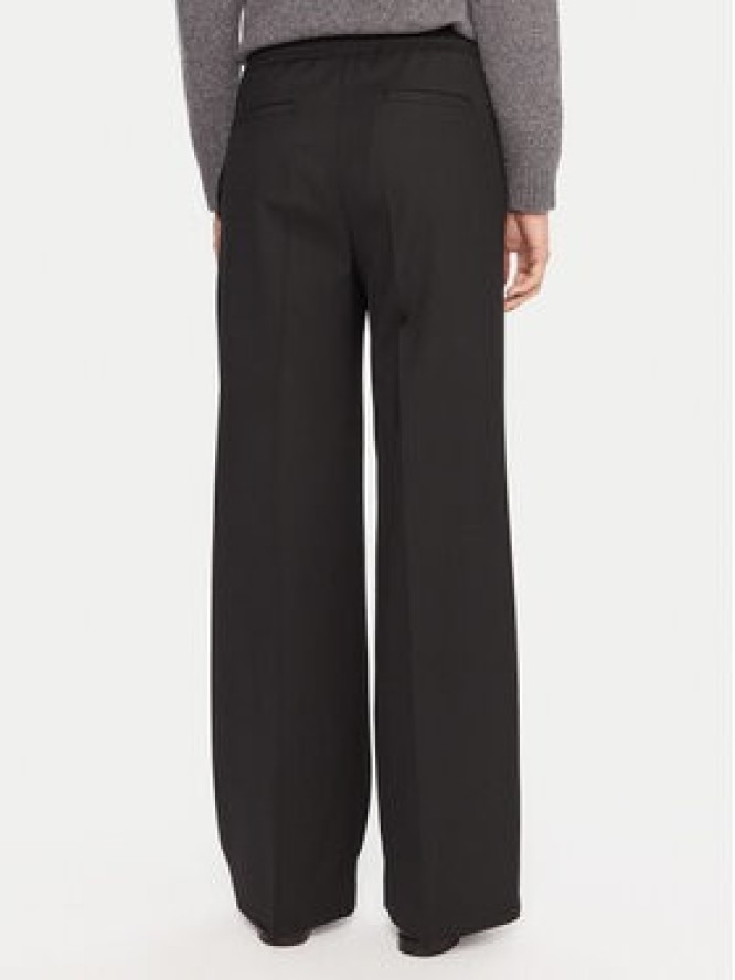 Weekend Max Mara Spodnie materiałowe Petra 2525136032 Czarny Regular Fit