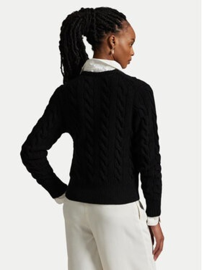 Polo Ralph Lauren Kardigan 211972104005 Czarny Slim Fit